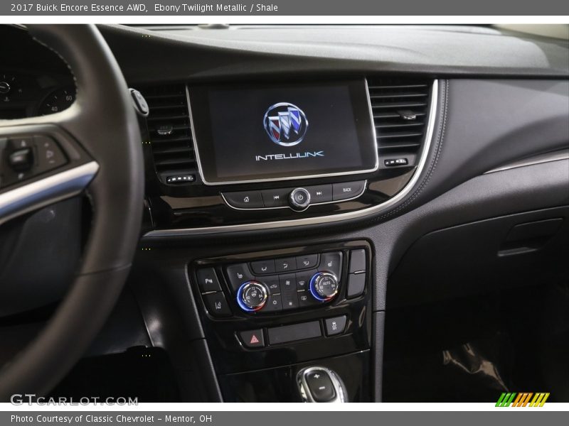 Controls of 2017 Encore Essence AWD