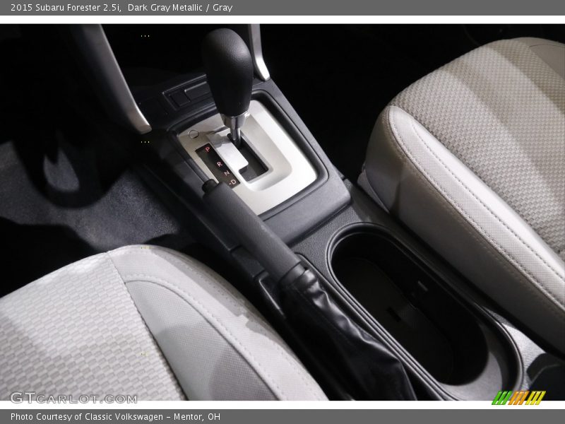 Dark Gray Metallic / Gray 2015 Subaru Forester 2.5i