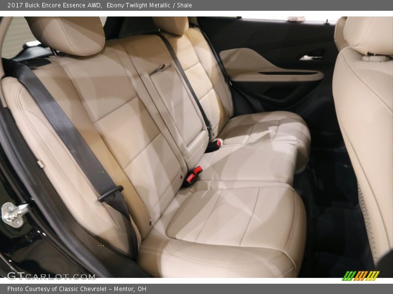 Rear Seat of 2017 Encore Essence AWD
