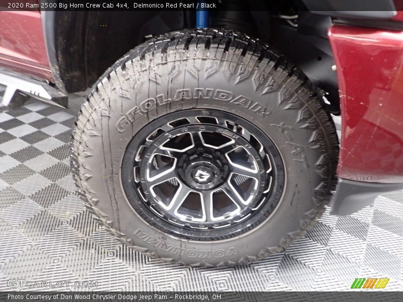 Delmonico Red Pearl / Black 2020 Ram 2500 Big Horn Crew Cab 4x4