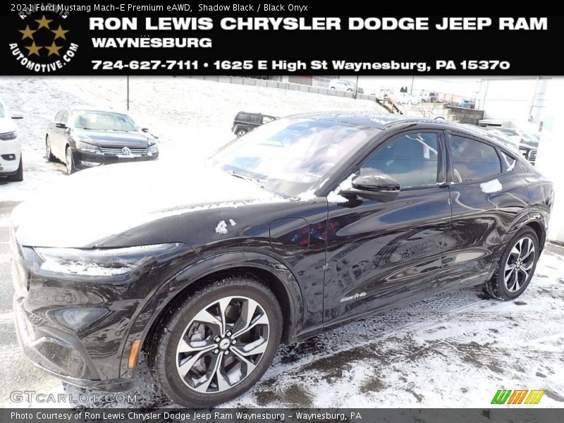 Shadow Black / Black Onyx 2021 Ford Mustang Mach-E Premium eAWD