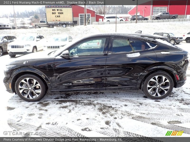 Shadow Black / Black Onyx 2021 Ford Mustang Mach-E Premium eAWD