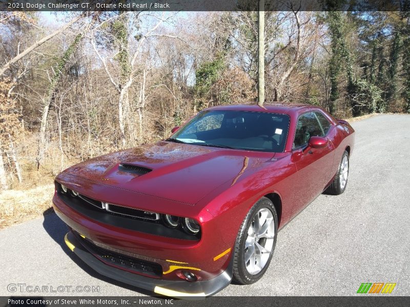 Octane Red Pearl / Black 2021 Dodge Challenger GT