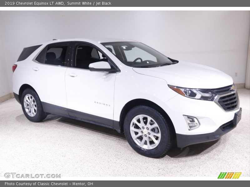 Summit White / Jet Black 2019 Chevrolet Equinox LT AWD