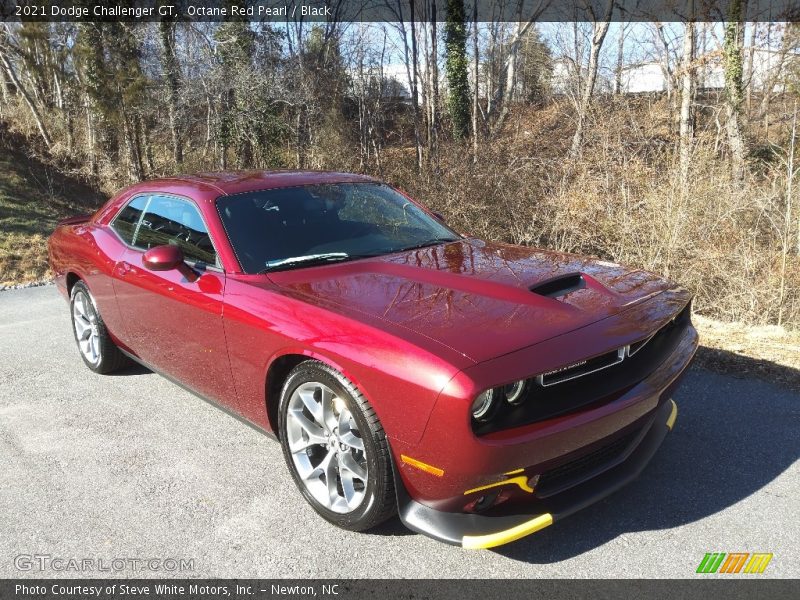 Octane Red Pearl / Black 2021 Dodge Challenger GT