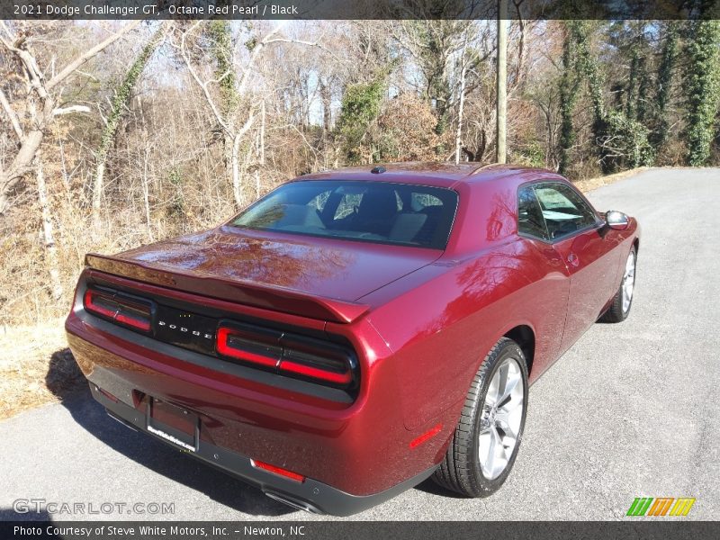Octane Red Pearl / Black 2021 Dodge Challenger GT