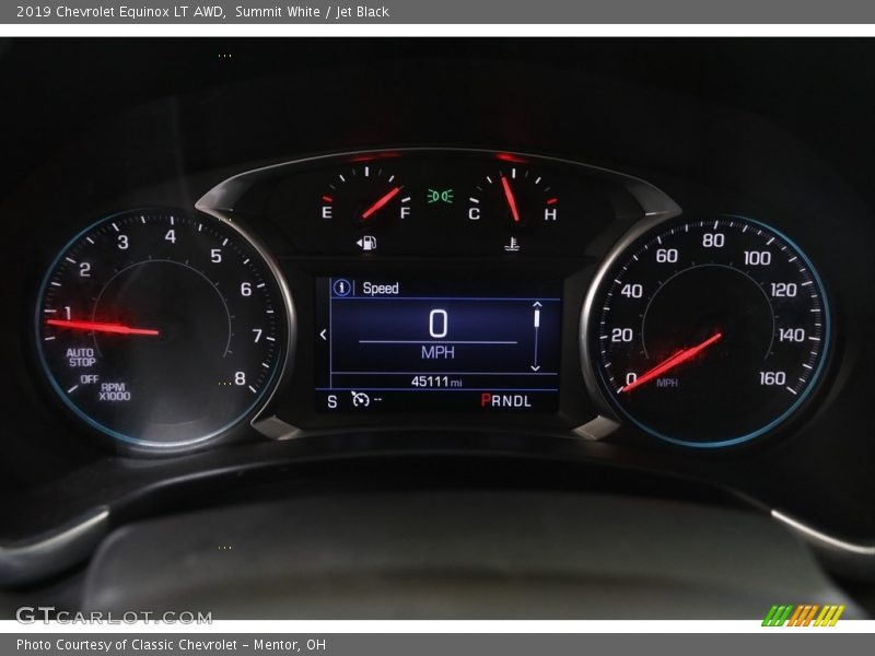 Summit White / Jet Black 2019 Chevrolet Equinox LT AWD