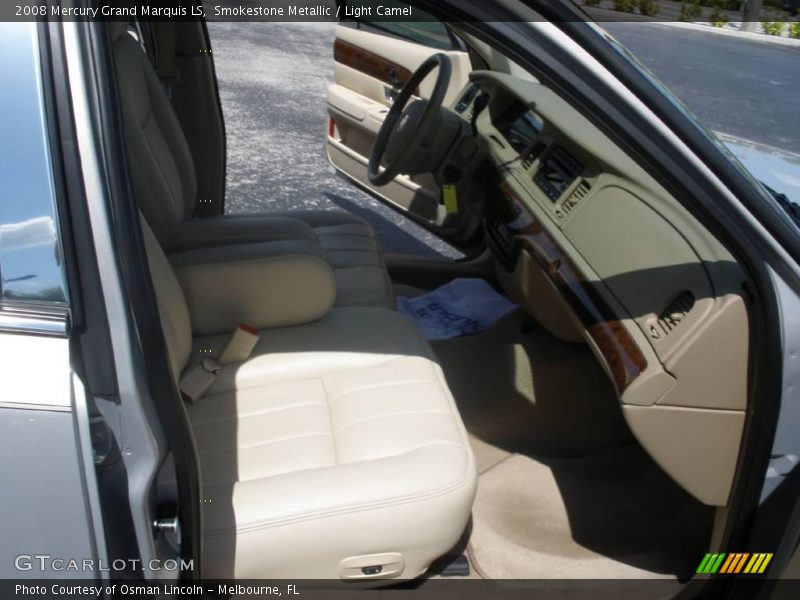 Smokestone Metallic / Light Camel 2008 Mercury Grand Marquis LS