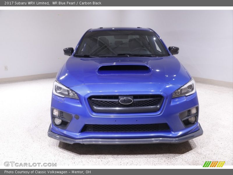 WR Blue Pearl / Carbon Black 2017 Subaru WRX Limited