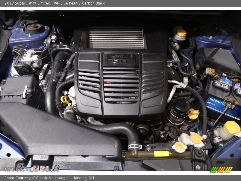 2017 WRX Limited Engine - 2.0 Liter DI Turbocharged DOHC 16-Valve VVT Horizontally Opposed 4 Cylinder