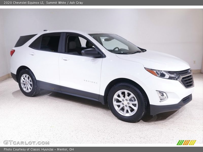 Summit White / Ash Gray 2020 Chevrolet Equinox LS