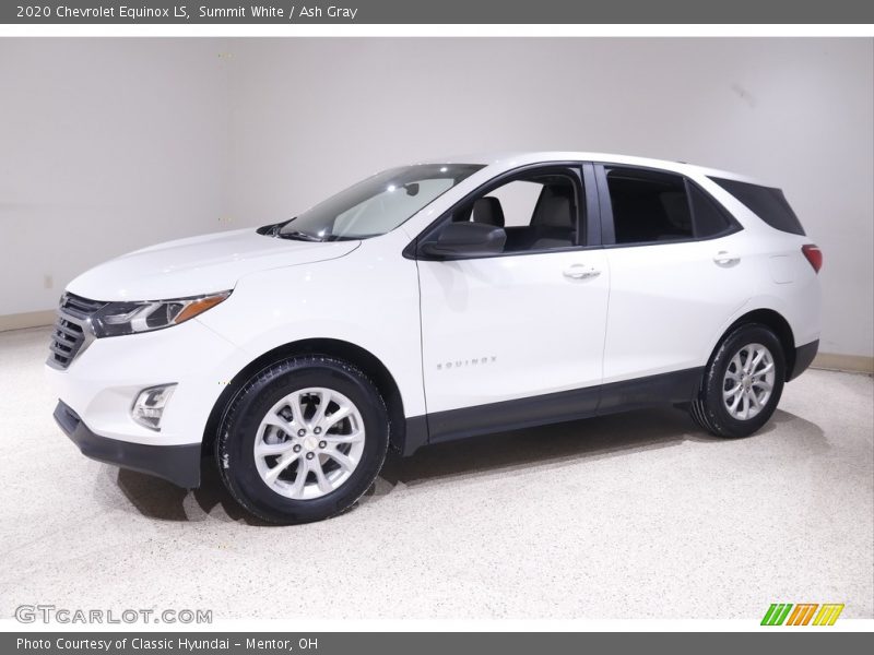 Summit White / Ash Gray 2020 Chevrolet Equinox LS