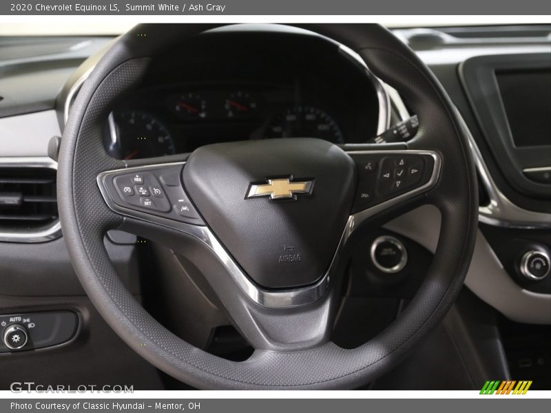 Summit White / Ash Gray 2020 Chevrolet Equinox LS