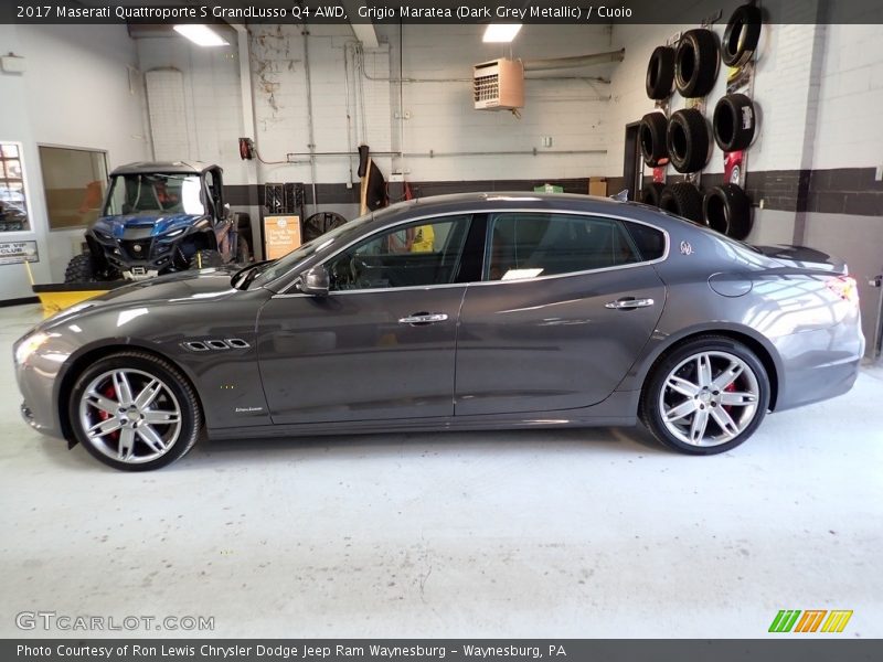  2017 Quattroporte S GrandLusso Q4 AWD Grigio Maratea (Dark Grey Metallic)
