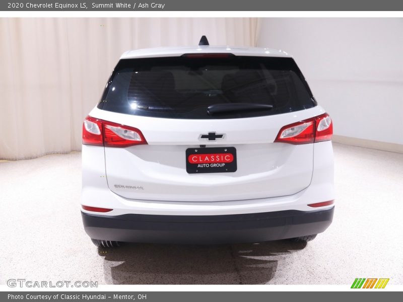 Summit White / Ash Gray 2020 Chevrolet Equinox LS