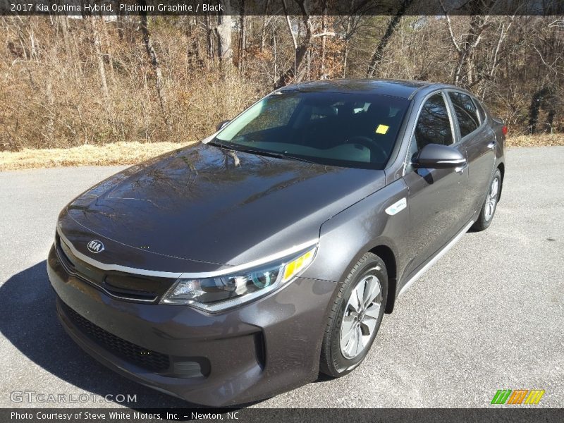 Platinum Graphite / Black 2017 Kia Optima Hybrid