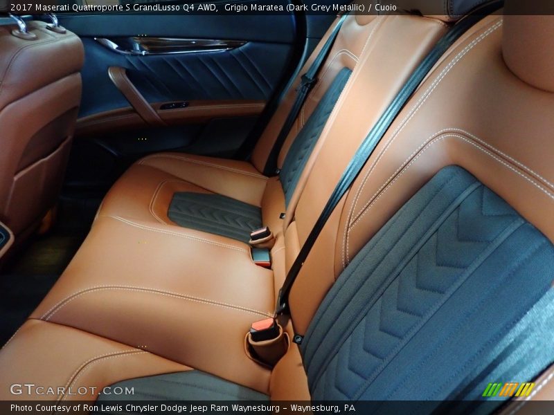 Rear Seat of 2017 Quattroporte S GrandLusso Q4 AWD