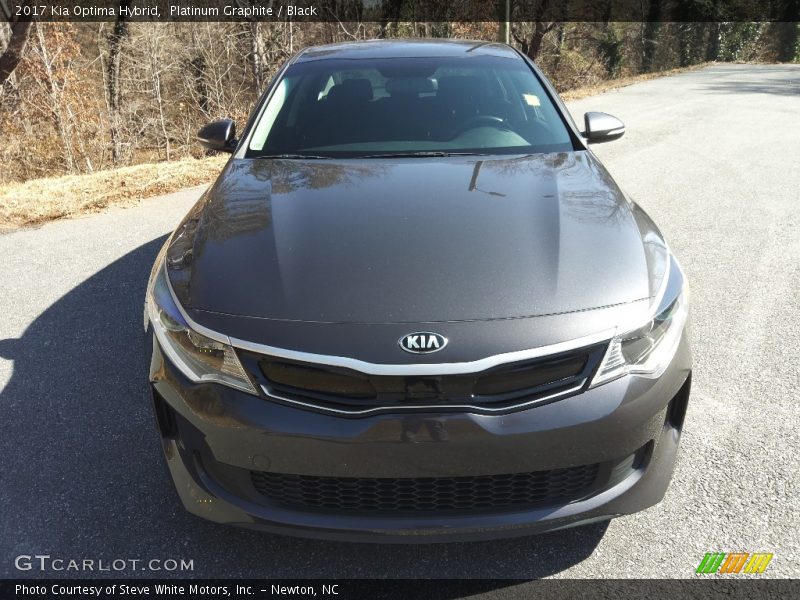 Platinum Graphite / Black 2017 Kia Optima Hybrid
