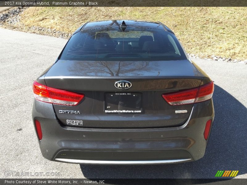 Platinum Graphite / Black 2017 Kia Optima Hybrid