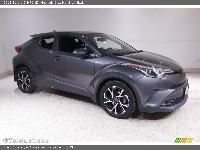 Magnetic Gray Metallic / Black 2018 Toyota C-HR XLE