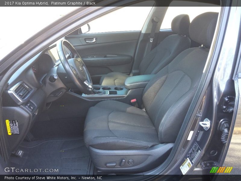 Platinum Graphite / Black 2017 Kia Optima Hybrid