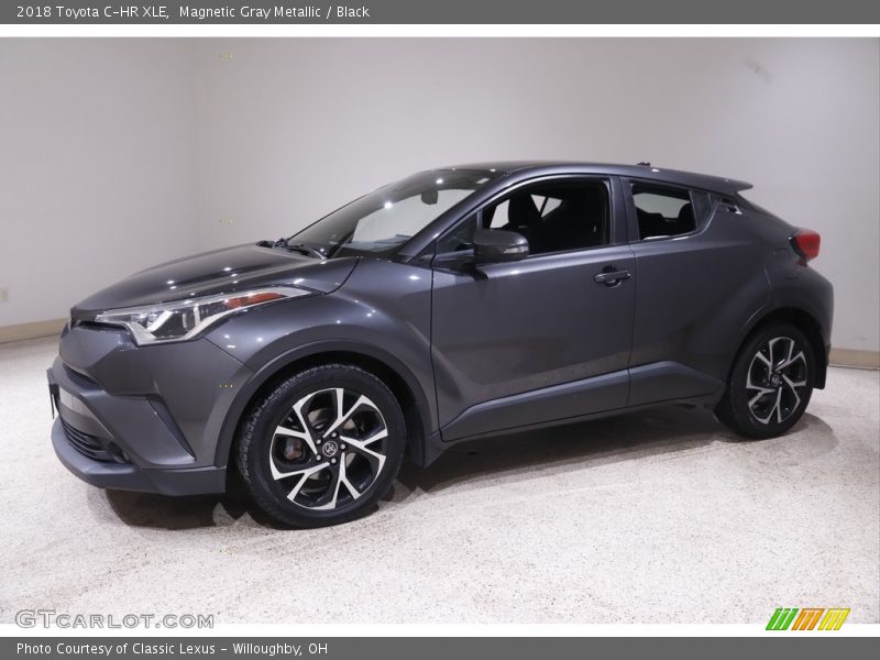 Magnetic Gray Metallic / Black 2018 Toyota C-HR XLE