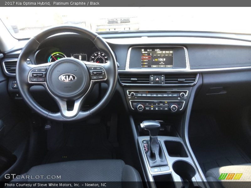 Platinum Graphite / Black 2017 Kia Optima Hybrid