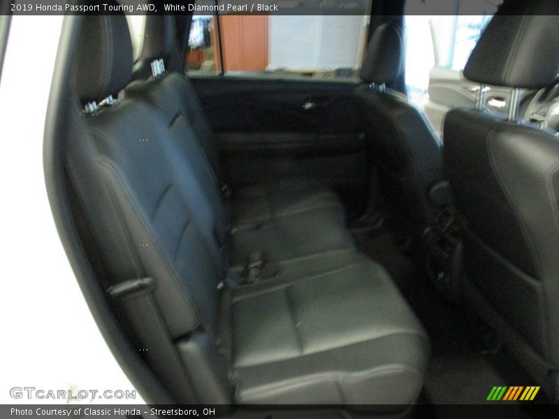 White Diamond Pearl / Black 2019 Honda Passport Touring AWD