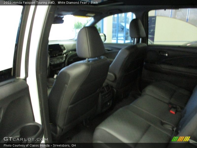 White Diamond Pearl / Black 2019 Honda Passport Touring AWD