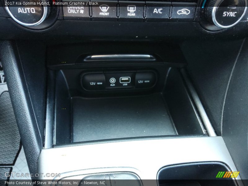 Platinum Graphite / Black 2017 Kia Optima Hybrid