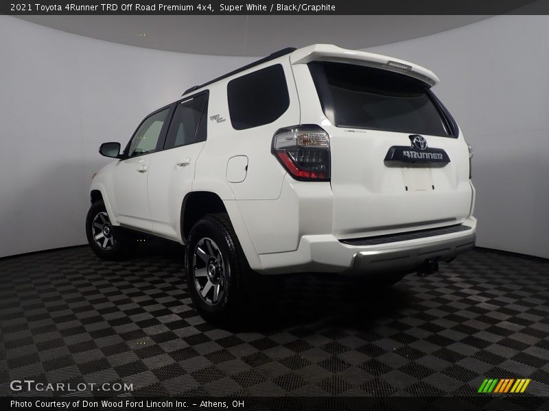 Super White / Black/Graphite 2021 Toyota 4Runner TRD Off Road Premium 4x4