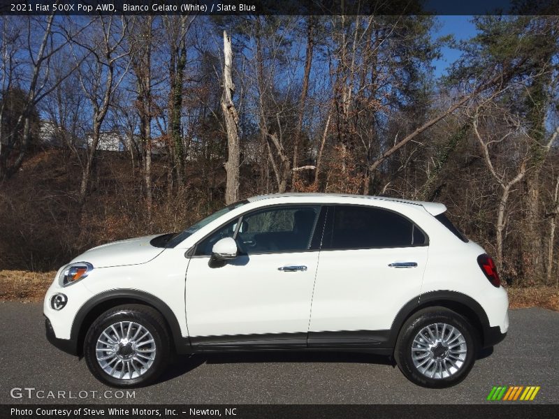  2021 500X Pop AWD Bianco Gelato (White)