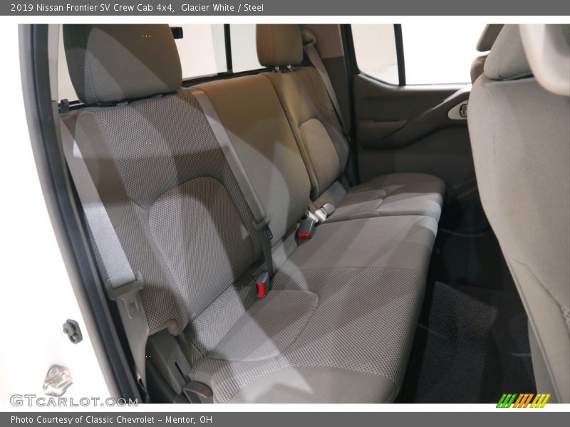 Glacier White / Steel 2019 Nissan Frontier SV Crew Cab 4x4