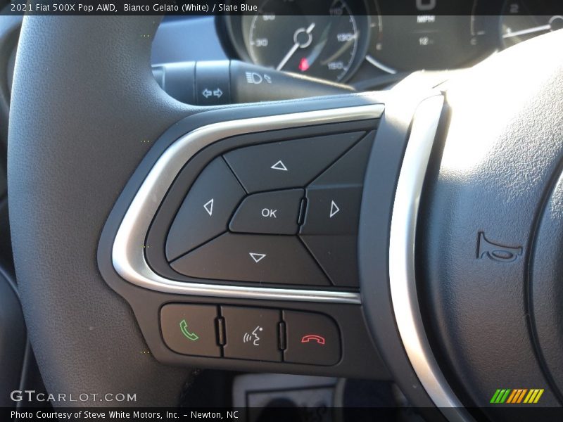  2021 500X Pop AWD Steering Wheel