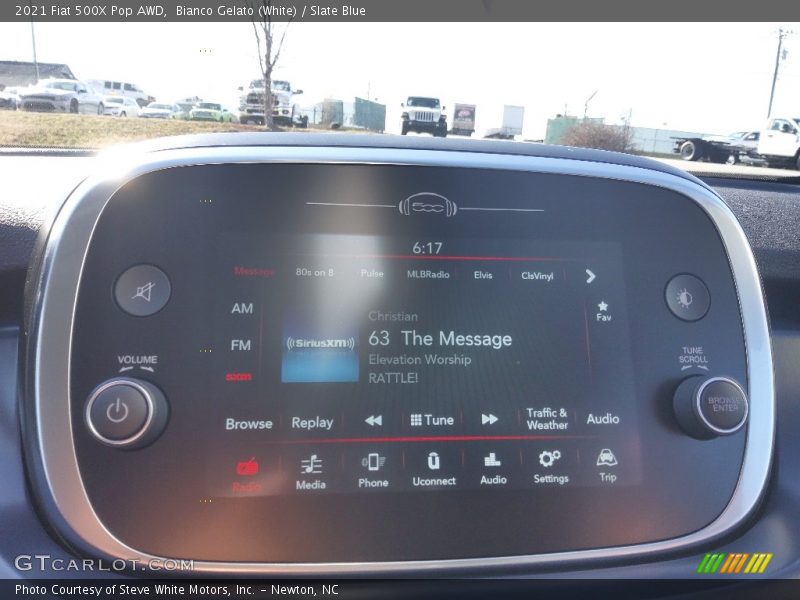 Controls of 2021 500X Pop AWD