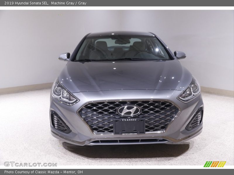 Machine Gray / Gray 2019 Hyundai Sonata SEL
