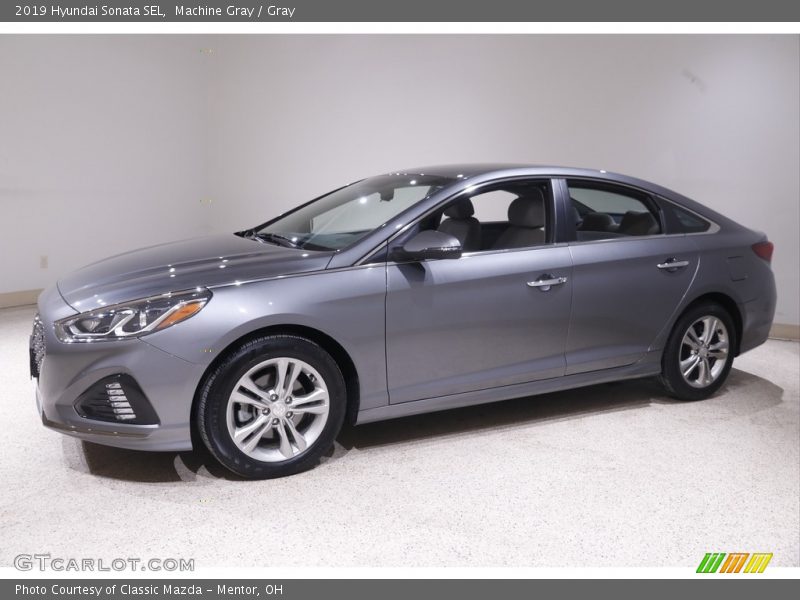 Machine Gray / Gray 2019 Hyundai Sonata SEL