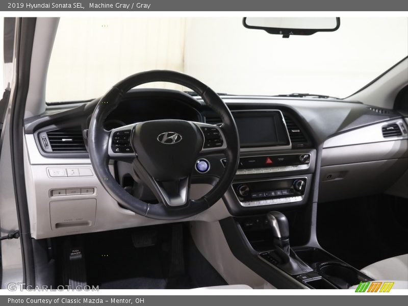 Machine Gray / Gray 2019 Hyundai Sonata SEL
