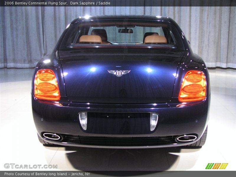 Dark Sapphire / Saddle 2006 Bentley Continental Flying Spur