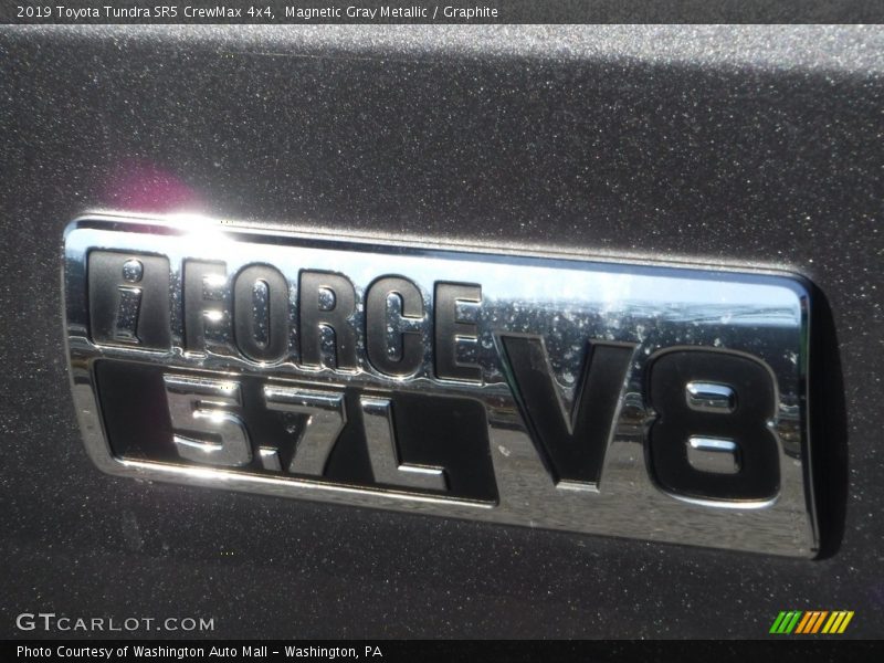 Magnetic Gray Metallic / Graphite 2019 Toyota Tundra SR5 CrewMax 4x4