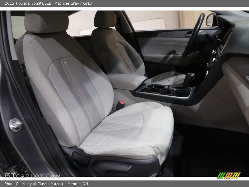 Machine Gray / Gray 2019 Hyundai Sonata SEL