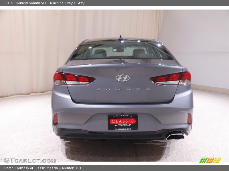 Machine Gray / Gray 2019 Hyundai Sonata SEL
