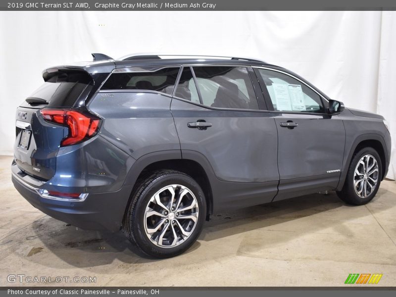 Graphite Gray Metallic / Medium Ash Gray 2019 GMC Terrain SLT AWD