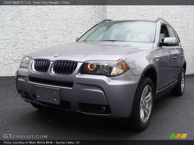 Silver Grey Metallic / Grey 2006 BMW X3 3.0i