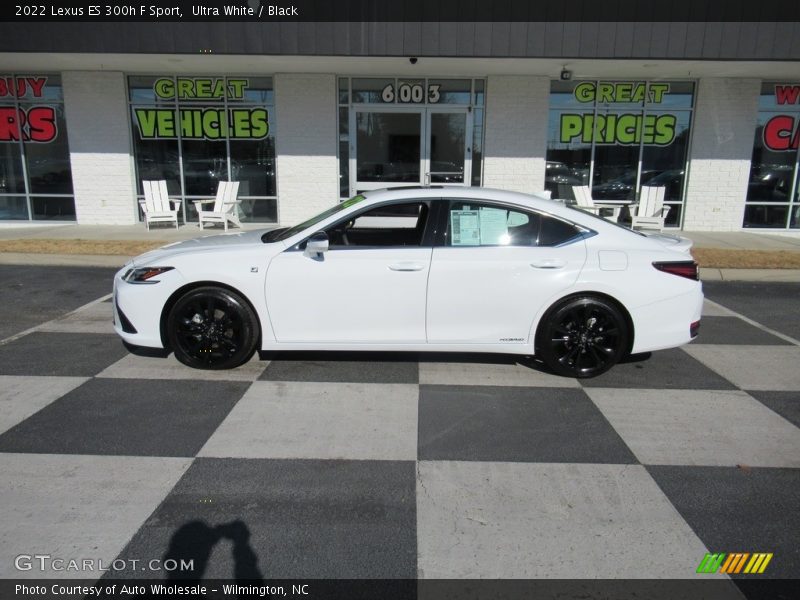 Ultra White / Black 2022 Lexus ES 300h F Sport