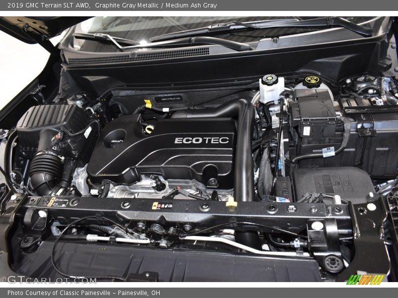 Graphite Gray Metallic / Medium Ash Gray 2019 GMC Terrain SLT AWD