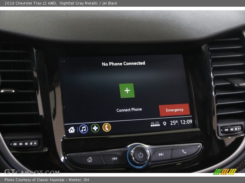 Nightfall Gray Metallic / Jet Black 2019 Chevrolet Trax LS AWD