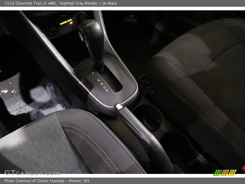 Nightfall Gray Metallic / Jet Black 2019 Chevrolet Trax LS AWD