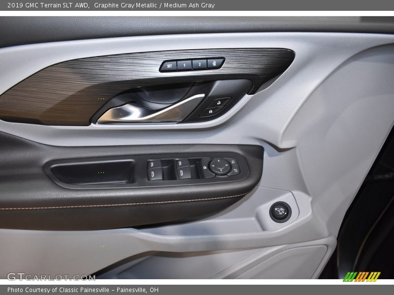 Graphite Gray Metallic / Medium Ash Gray 2019 GMC Terrain SLT AWD