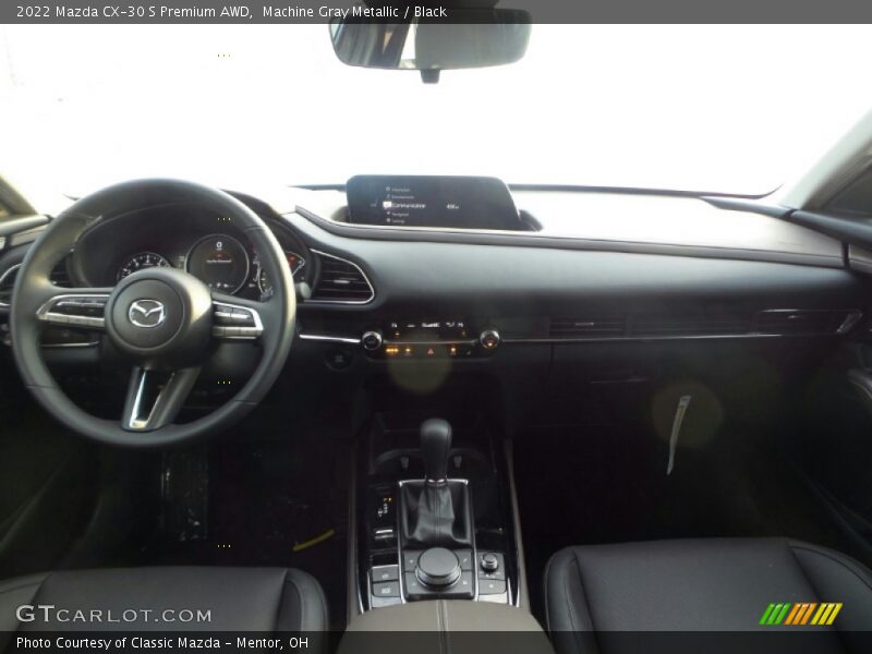 Machine Gray Metallic / Black 2022 Mazda CX-30 S Premium AWD